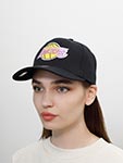 Бейсболка MITCHELL NESS арт. HHSSINTL1245-LALBLCK Los Angeles Lakers NBA (черный)